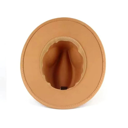 CLOTHERA Paper Wool Wide Brim Trilby Felt Jazz Fedora Hats for Women & Men